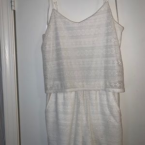 White Romper
